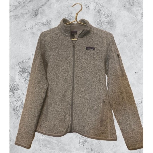 Patagonia Women's Gray Fleece Full Zip Jacket Size M - Picture 2 of 6